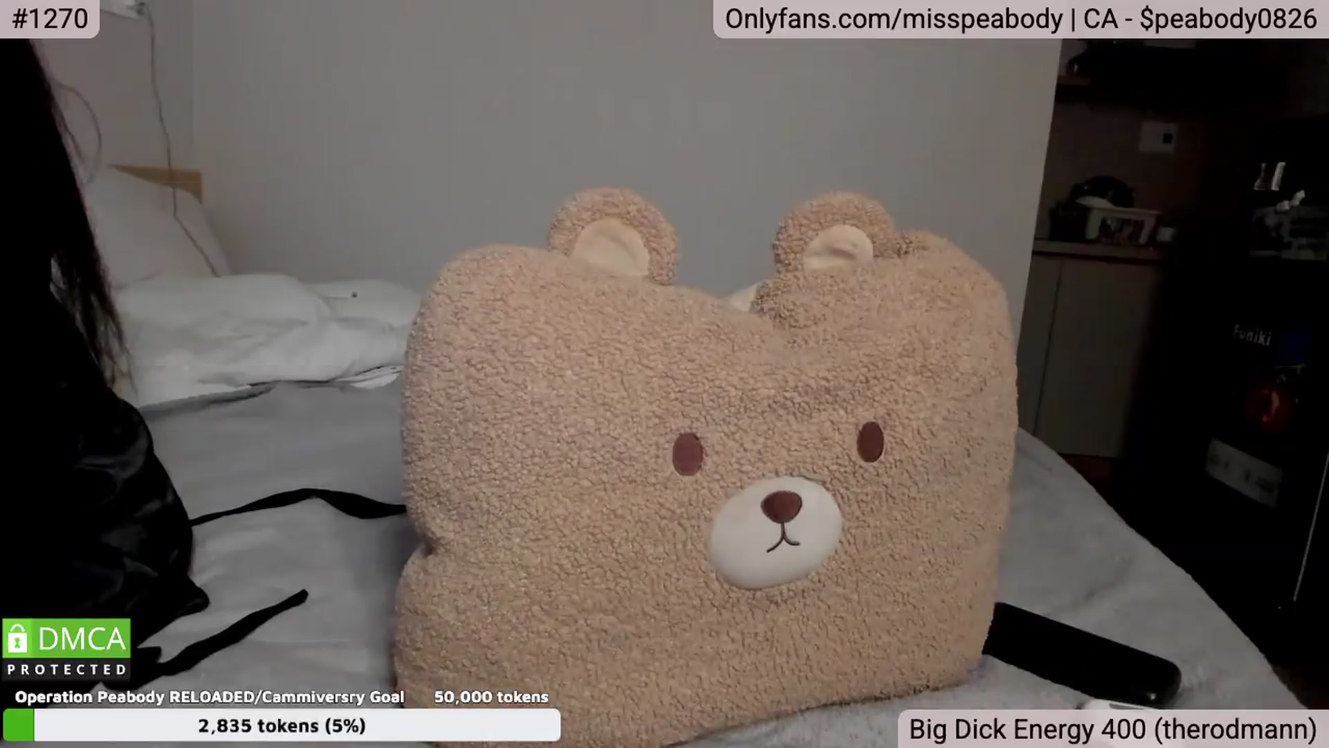 Gallery image thumbnail from MissPeabody's myfreecams stream on, 08/20/2026, 09:16 image 12 of 20
