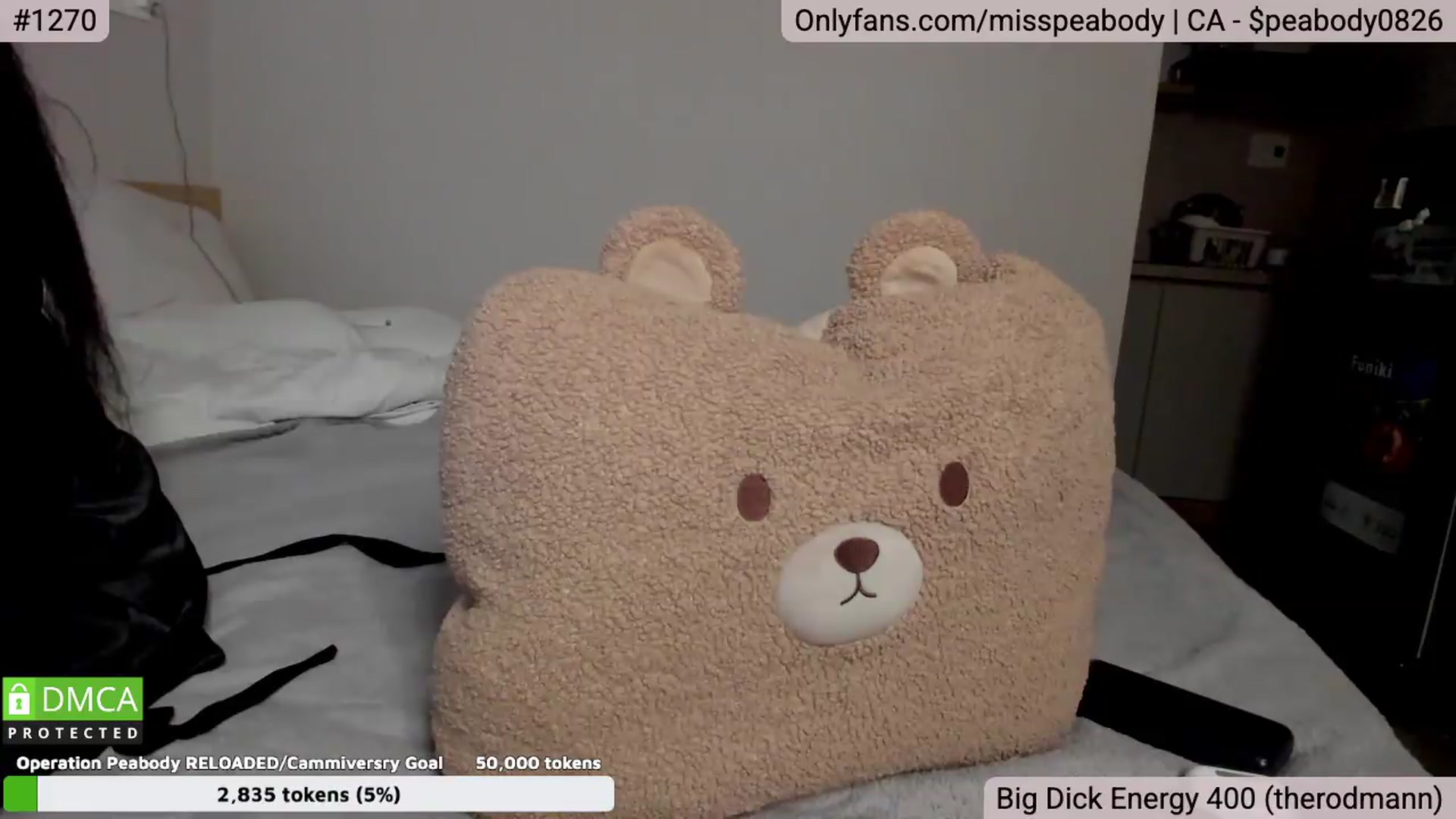 Gallery image thumbnail from MissPeabody's myfreecams stream on, 08/20/2026, 09:16 image 13 of 20