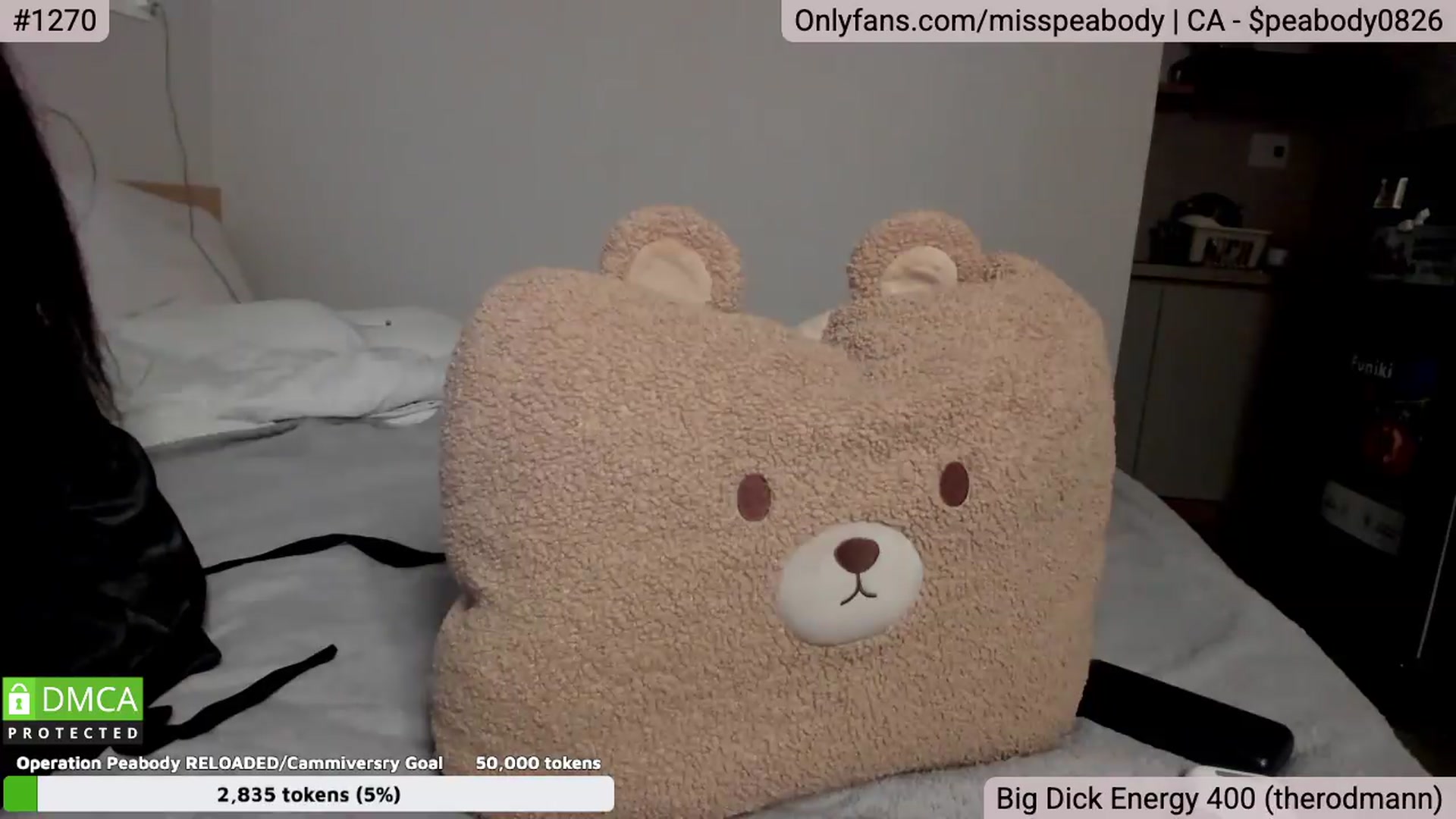 Gallery image thumbnail from MissPeabody's myfreecams stream on, 08/20/2026, 09:16 image 14 of 20