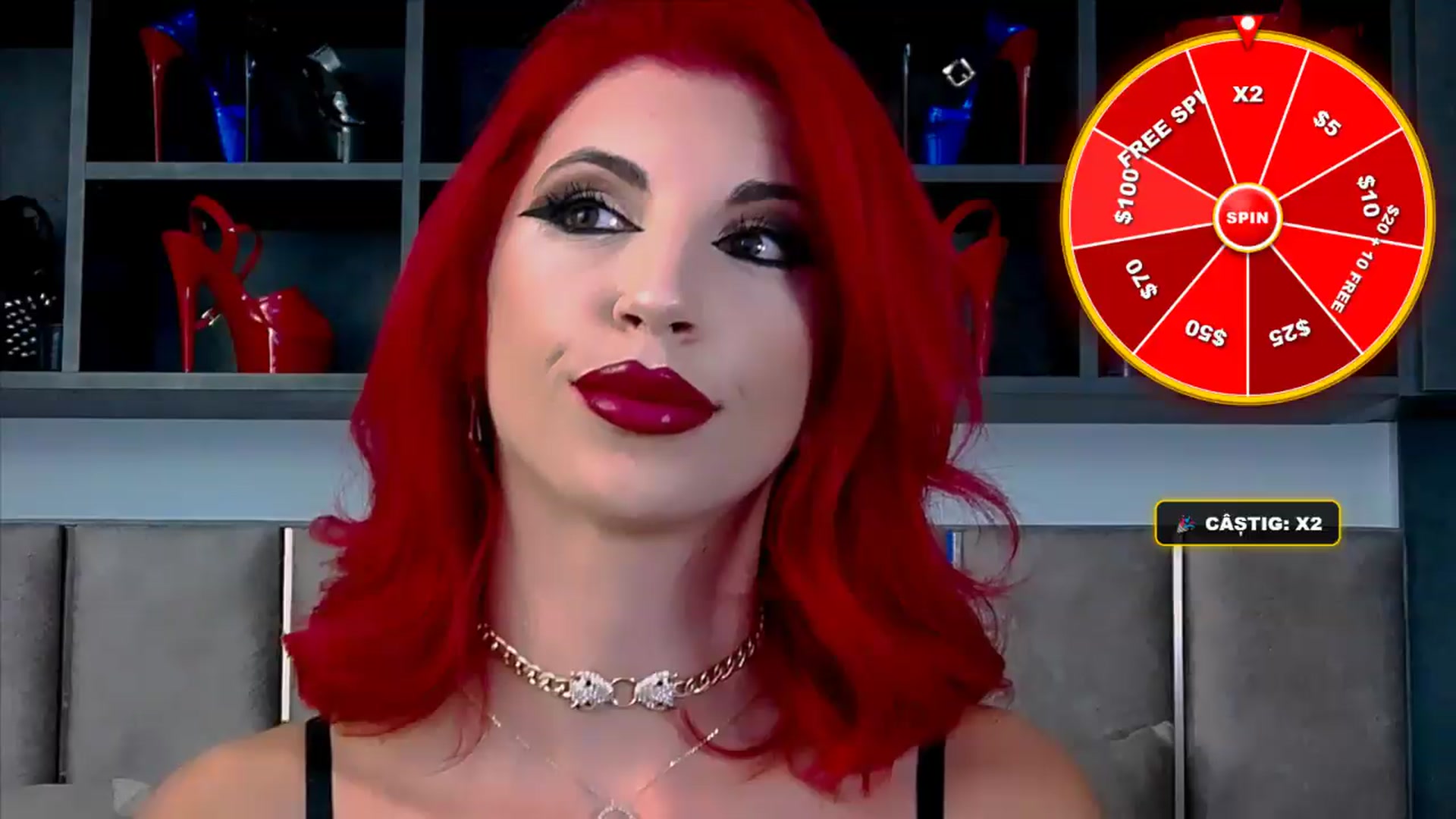 Gallery image thumbnail from MissRebecaRed's myfreecams stream on, 09/06/2026, 18:58 image 12 of 20