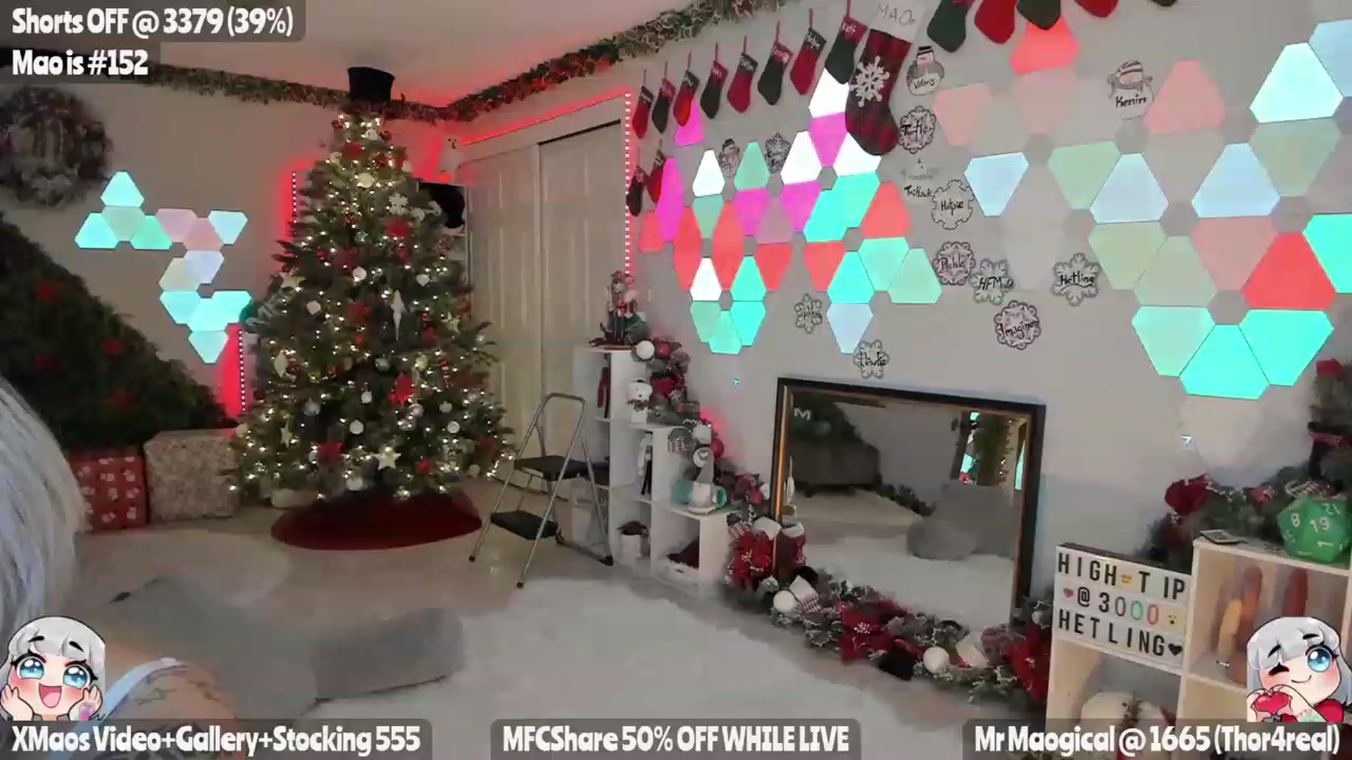 Gallery image thumbnail from MissXMaos's myfreecams stream on, 12/20/2022, 06:28 image 2 of 20