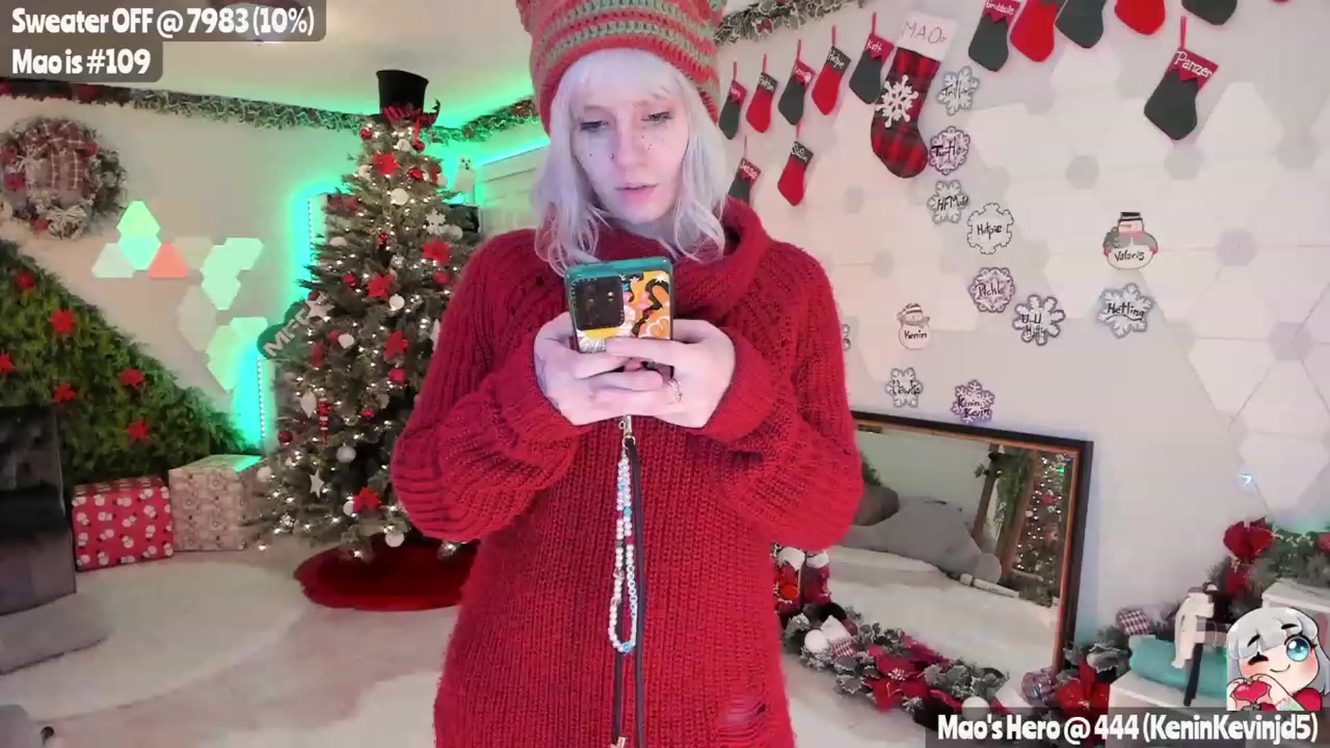 Gallery image thumbnail from MissXMaos's myfreecams stream on, 12/23/2022, 05:53 image 2 of 20