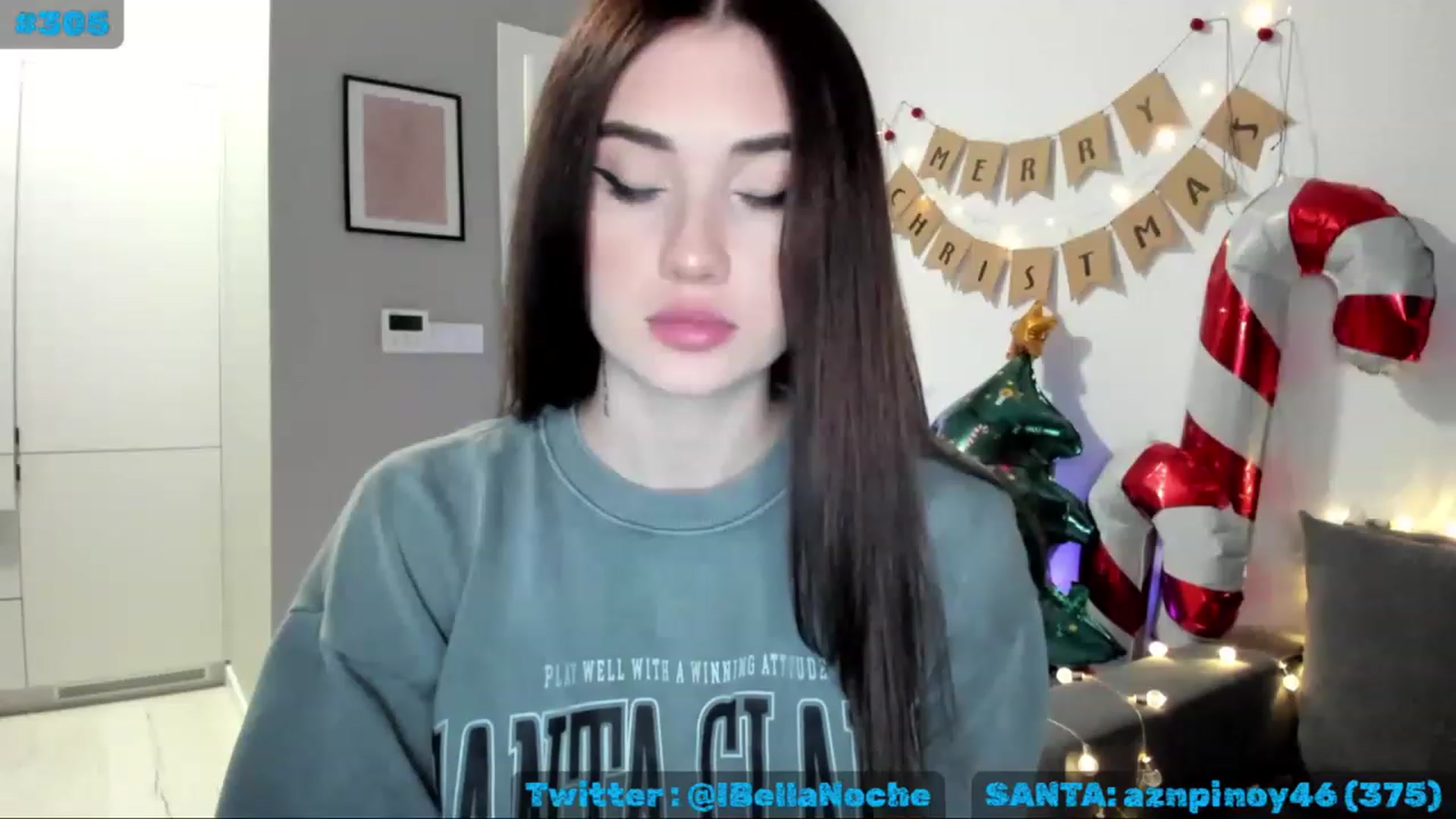 Gallery image thumbnail from MissXmas's myfreecams stream on, 12/16/2022, 22:49 image 2 of 20
