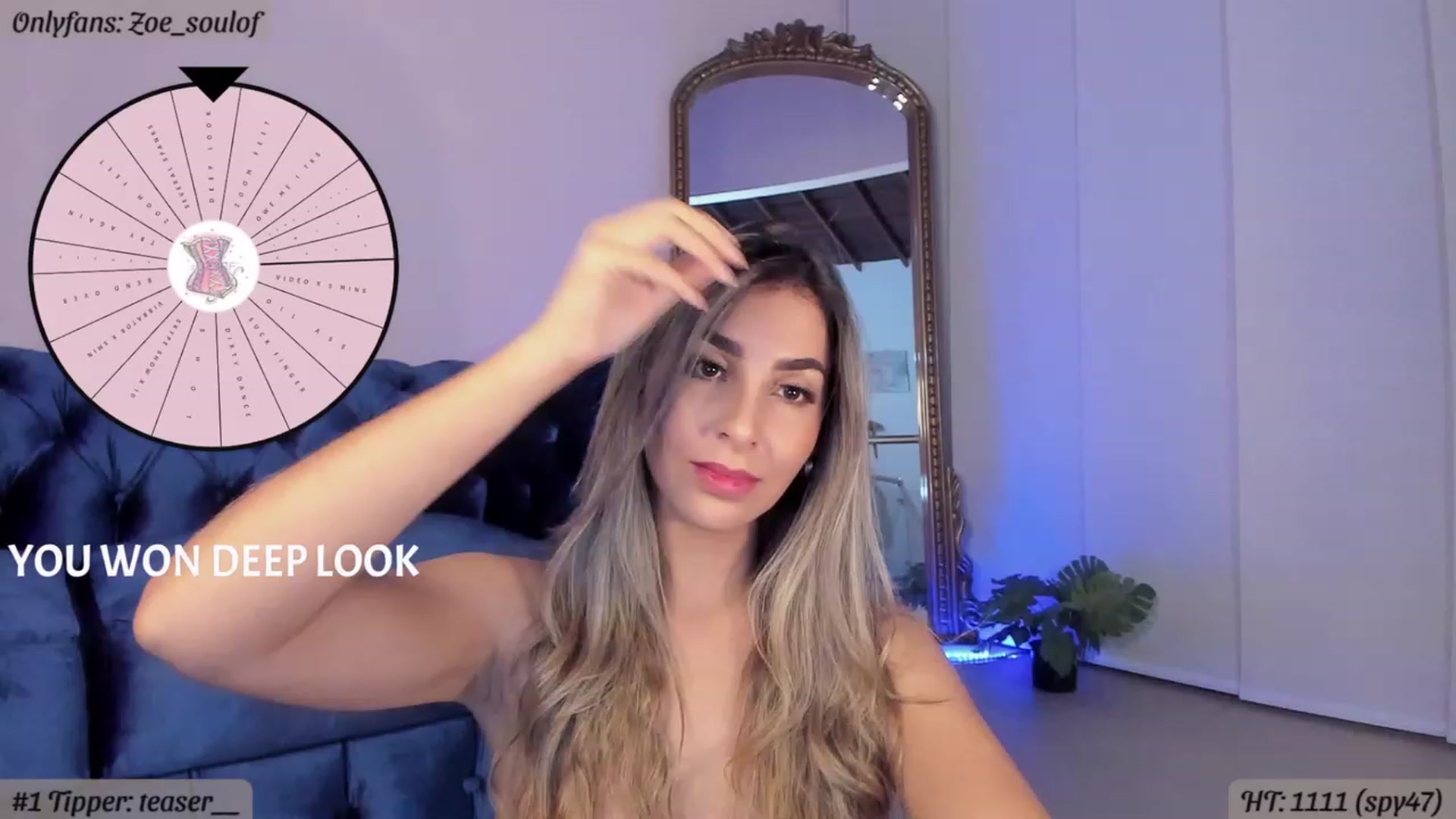 Gallery image thumbnail from MissZoesoul's myfreecams stream on, 06/05/2023, 04:10 image 11 of 20