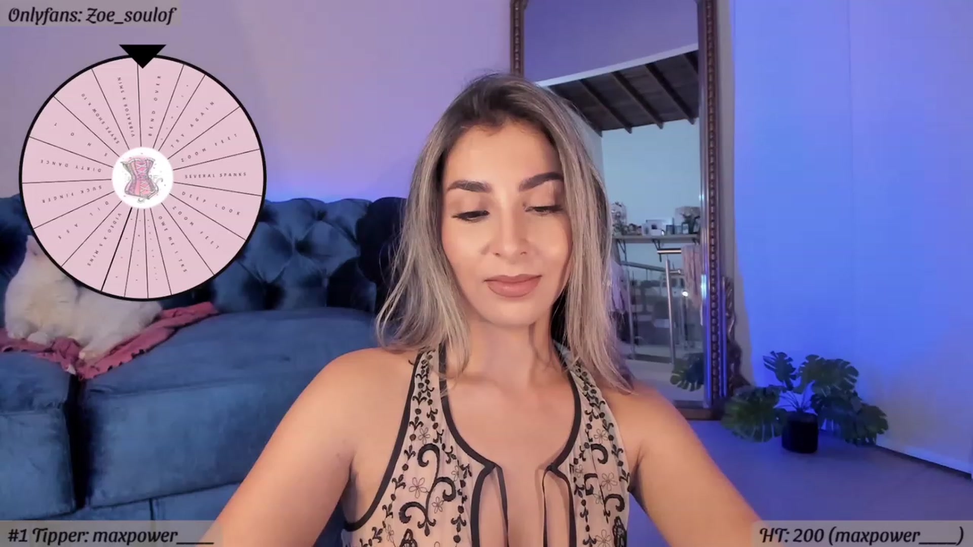Gallery image thumbnail from MissZoesoul's myfreecams stream on, 06/13/2023, 05:14 image 8 of 20