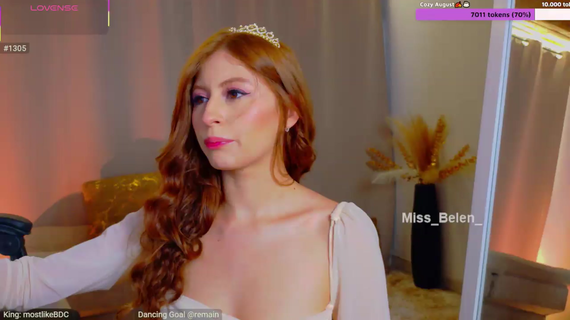 Gallery image thumbnail from Miss_Belen_'s myfreecams stream on, 08/13/2026, 18:21 image 1 of 20