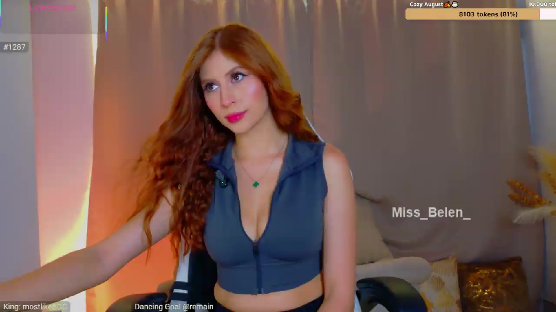 Gallery image thumbnail from Miss_Belen_'s myfreecams stream on, 08/15/2026, 16:33 image 20 of 20