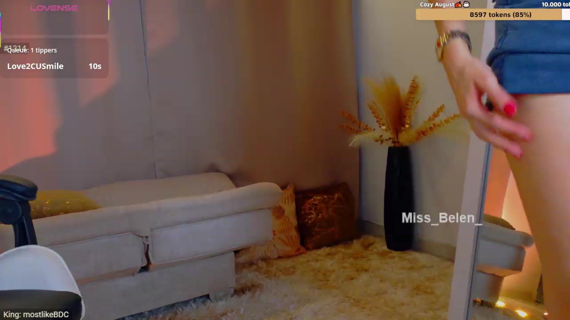 Gallery image thumbnail from Miss_Belen_'s myfreecams stream on, 08/16/2026, 17:02 image 8 of 20