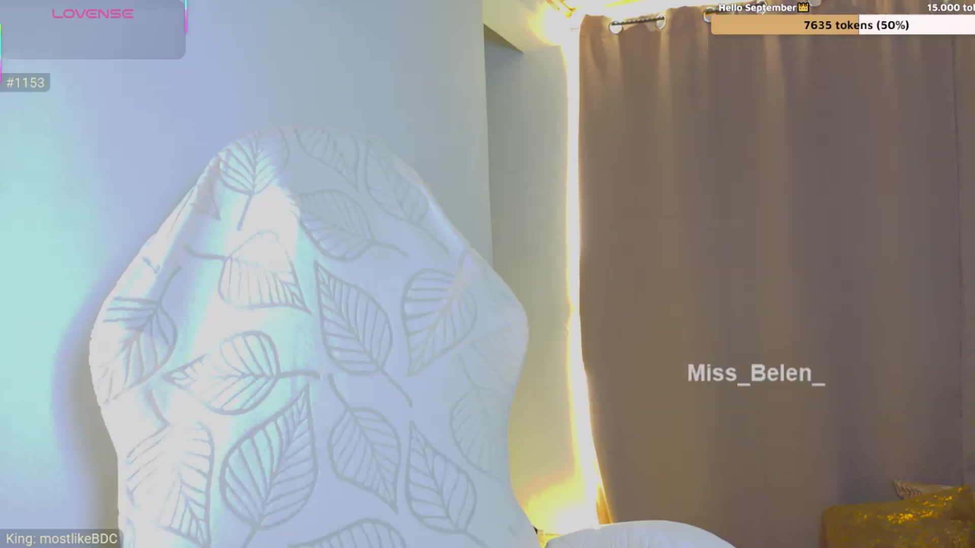 Gallery image thumbnail from Miss_Belen_'s myfreecams stream on, 09/16/2026, 16:13 image 12 of 20