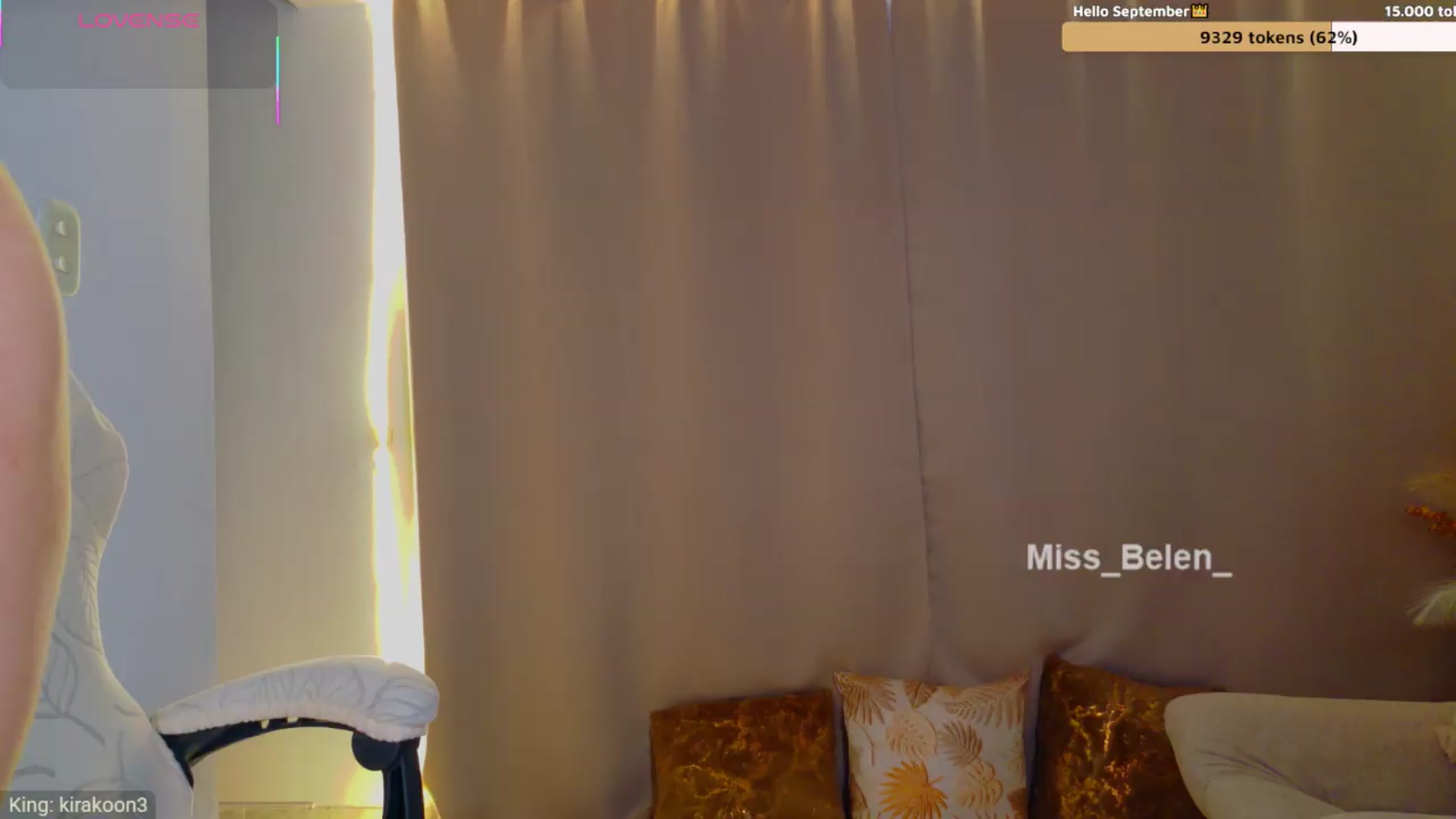 Gallery image thumbnail from Miss_Belen_'s myfreecams stream on, 09/21/2026, 15:03 image 8 of 20