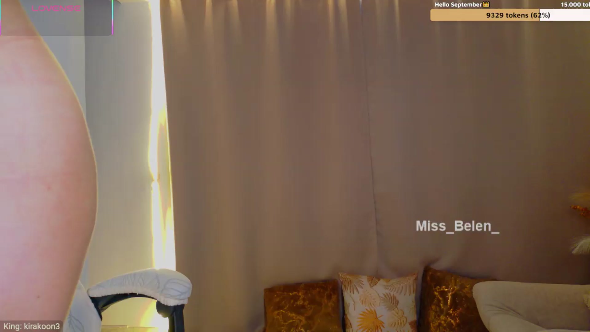 Gallery image thumbnail from Miss_Belen_'s myfreecams stream on, 09/21/2026, 15:03 image 15 of 20