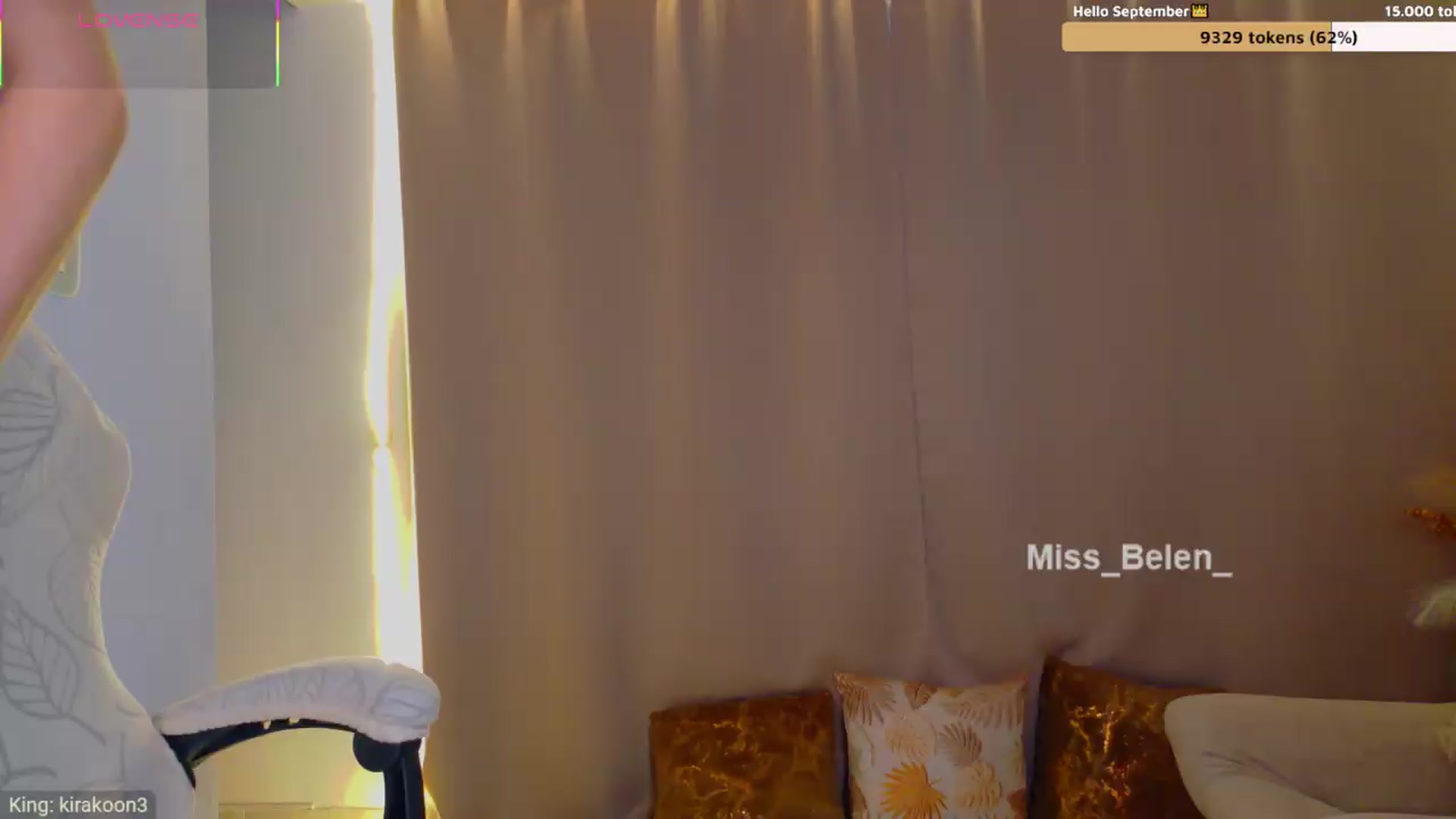 Gallery image thumbnail from Miss_Belen_'s myfreecams stream on, 09/21/2026, 15:03 image 5 of 20