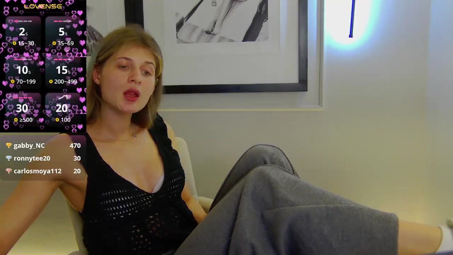 Gallery image thumbnail from Miss_L's myfreecams stream on, 11/24/2025, 19:31 image 20 of 20