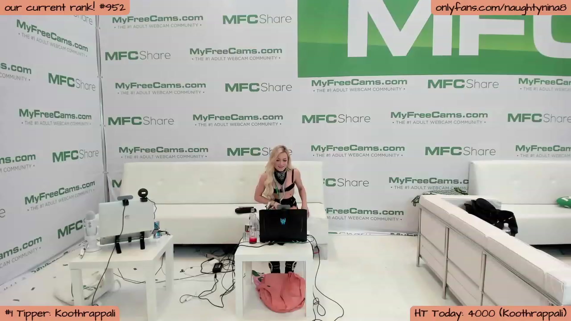 Gallery image thumbnail from Miss_Nina's myfreecams stream on, 01/07/2023, 03:02 image 6 of 20