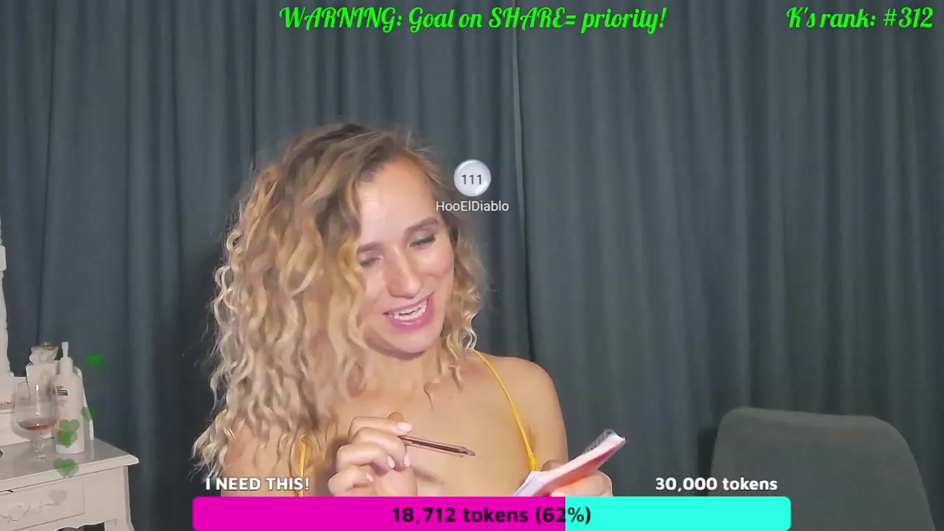 Gallery image thumbnail from Miss___K's myfreecams stream on, 03/26/2023, 04:06 image 13 of 20
