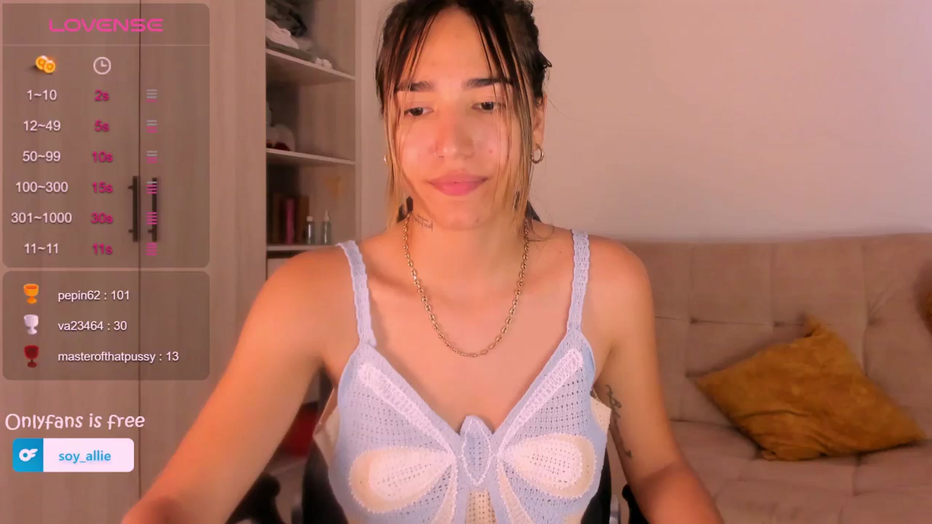 Gallery image thumbnail from Missbaby8's myfreecams stream on, 04/01/2024, 21:05 image 13 of 20