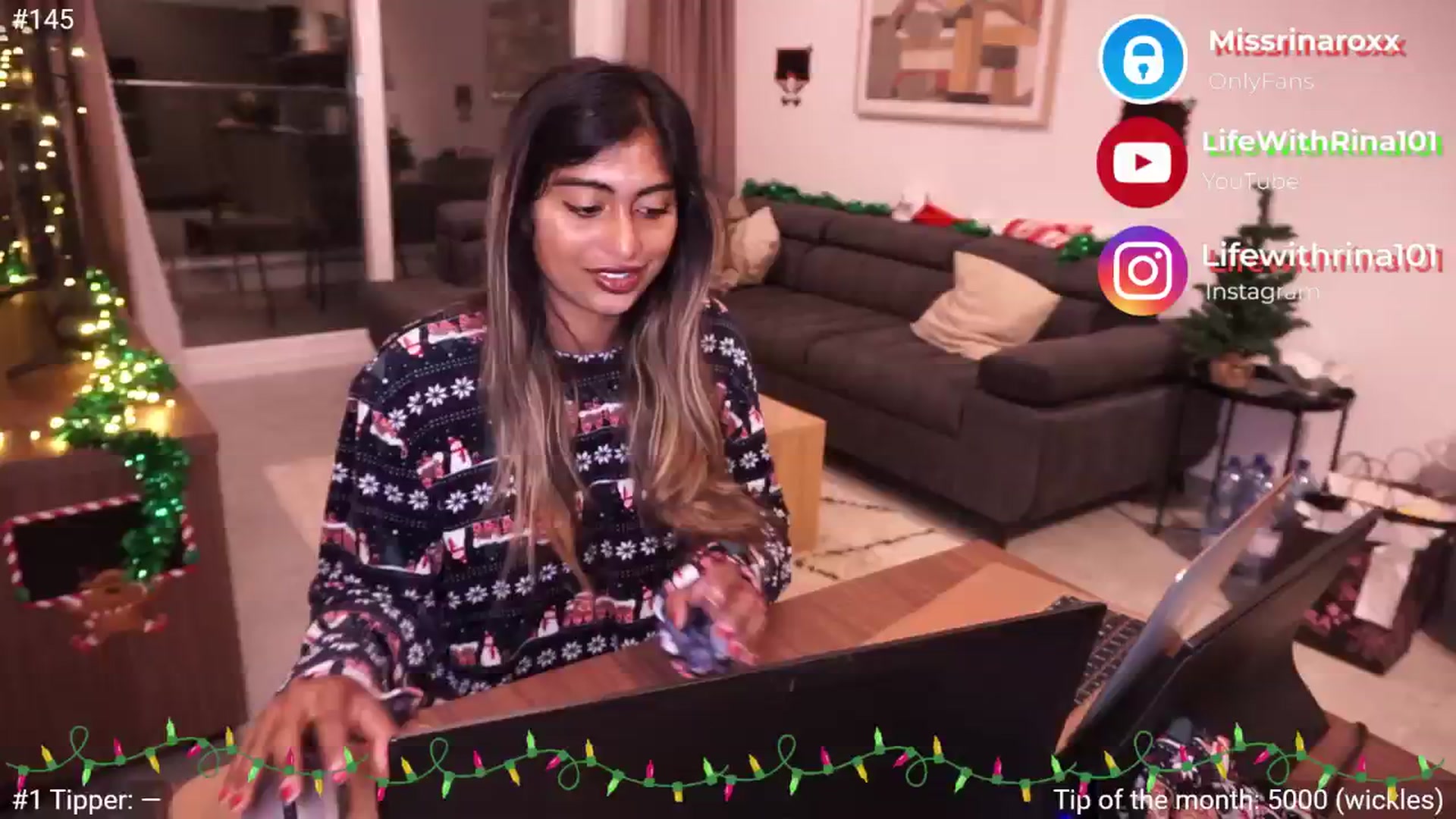 Gallery image thumbnail from Missrinaroxx's myfreecams stream on, 12/22/2024, 05:04 image 1 of 20