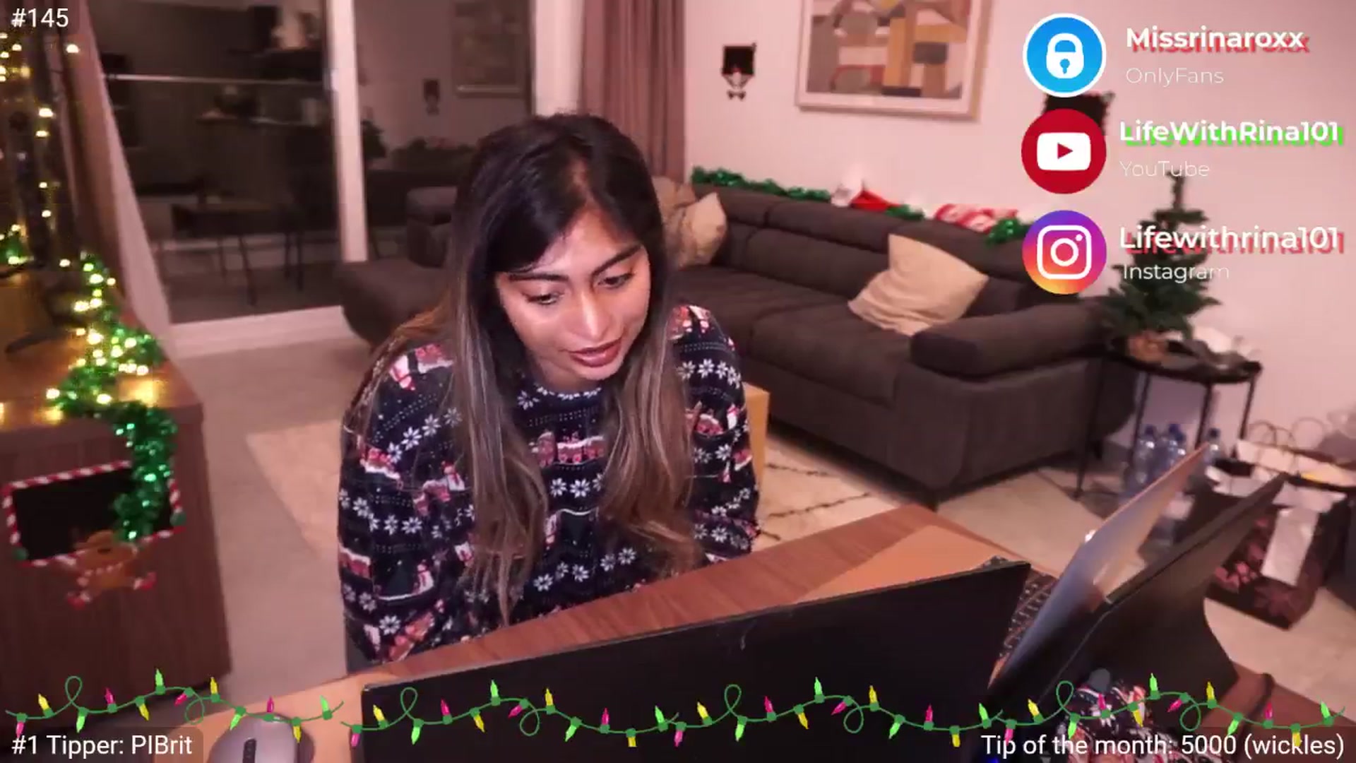 Gallery image thumbnail from Missrinaroxx's myfreecams stream on, 12/22/2024, 05:04 image 9 of 20