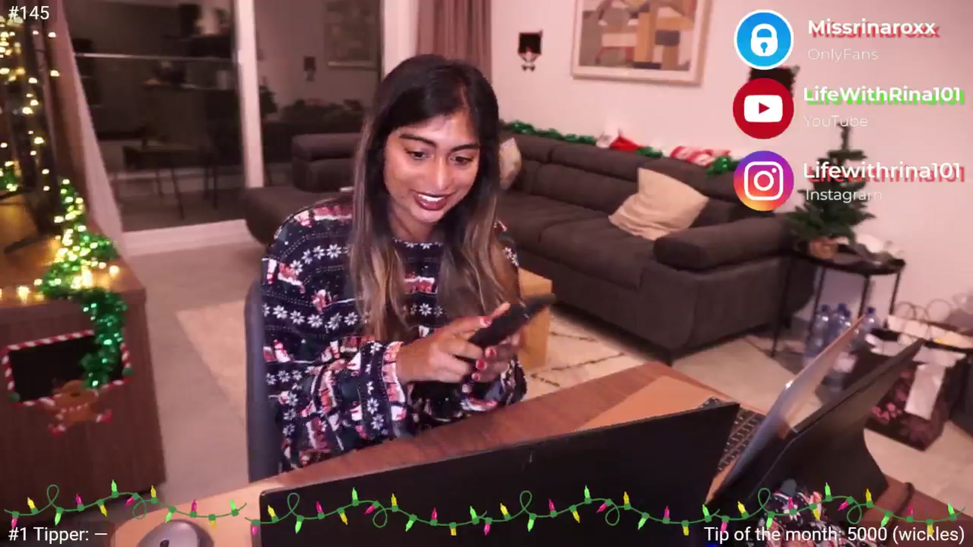 Gallery image thumbnail from Missrinaroxx's myfreecams stream on, 12/22/2024, 05:04 image 4 of 20