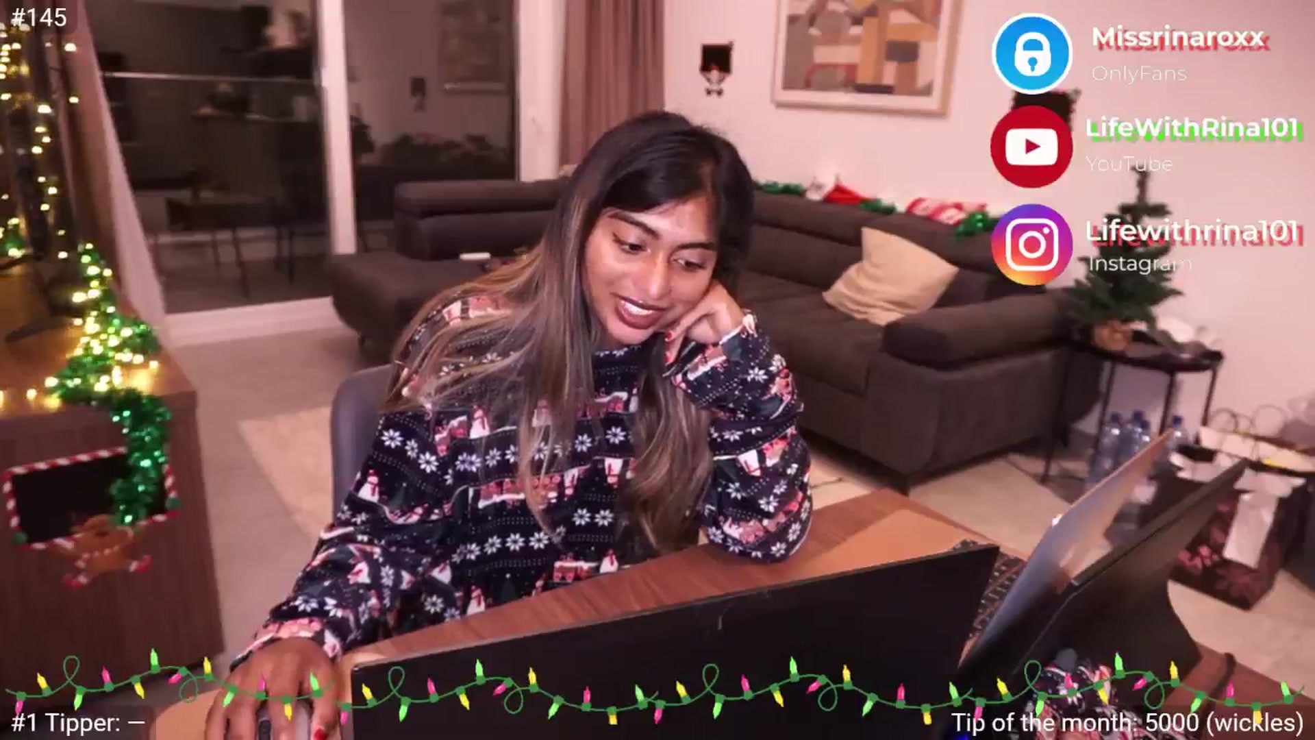 Gallery image thumbnail from Missrinaroxx's myfreecams stream on, 12/22/2024, 05:04 image 8 of 20