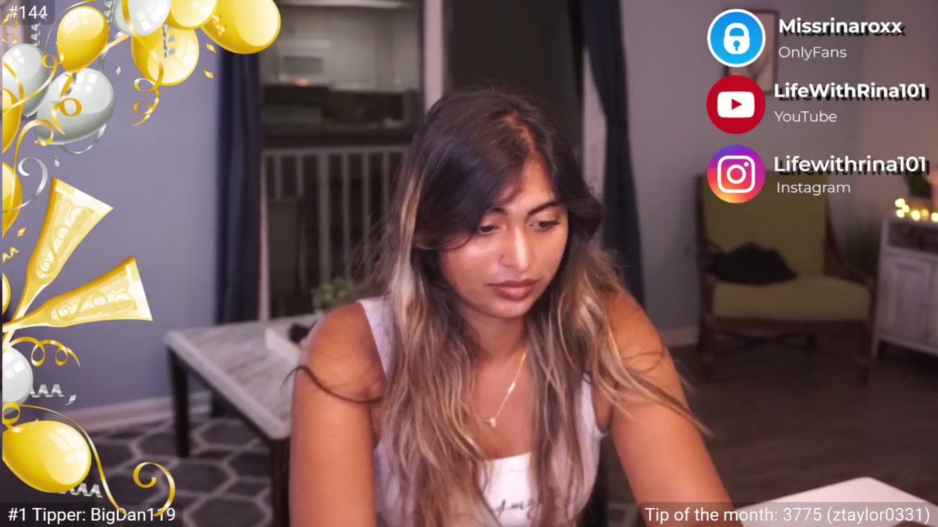 Gallery image thumbnail from Missrinaroxx's myfreecams stream on, 01/02/2025, 01:06 image 17 of 20