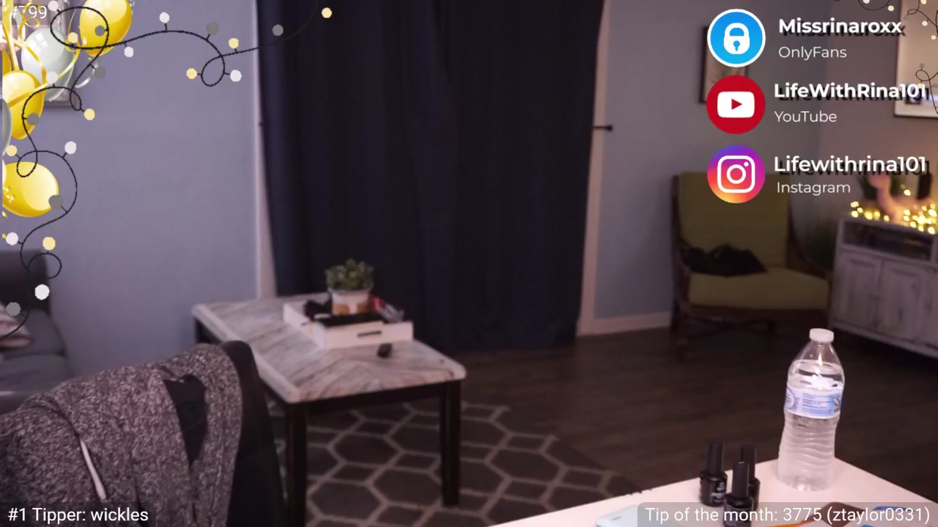 Gallery image thumbnail from Missrinaroxx's myfreecams stream on, 01/06/2025, 24:37 image 3 of 20