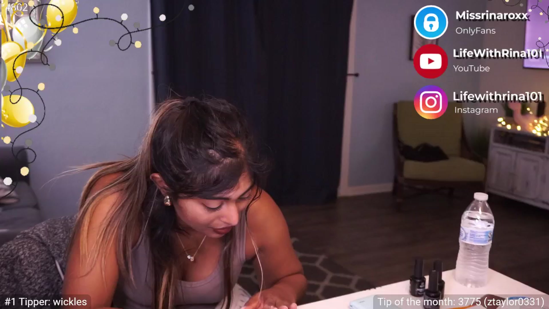 Gallery image thumbnail from Missrinaroxx's myfreecams stream on, 01/06/2025, 24:37 image 1 of 20