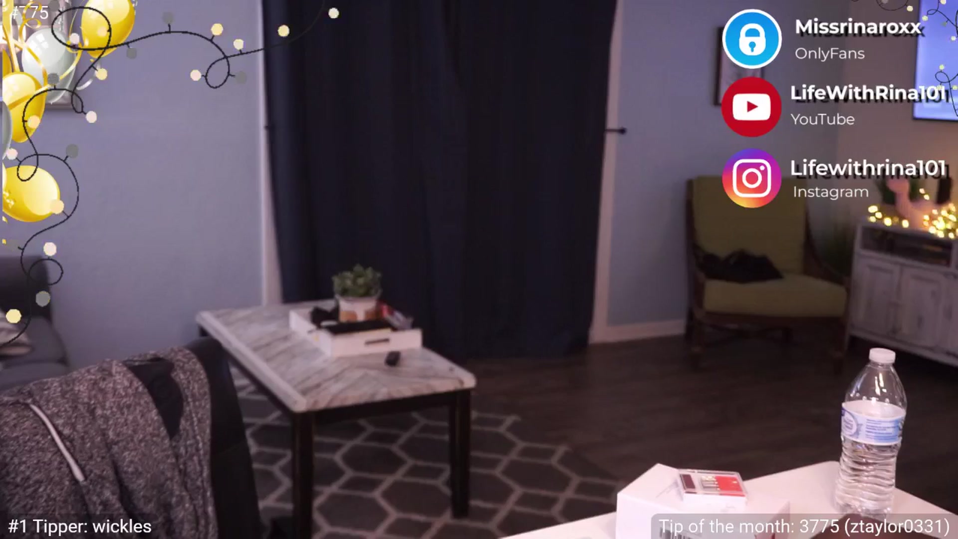 Gallery image thumbnail from Missrinaroxx's myfreecams stream on, 01/06/2025, 24:37 image 20 of 20