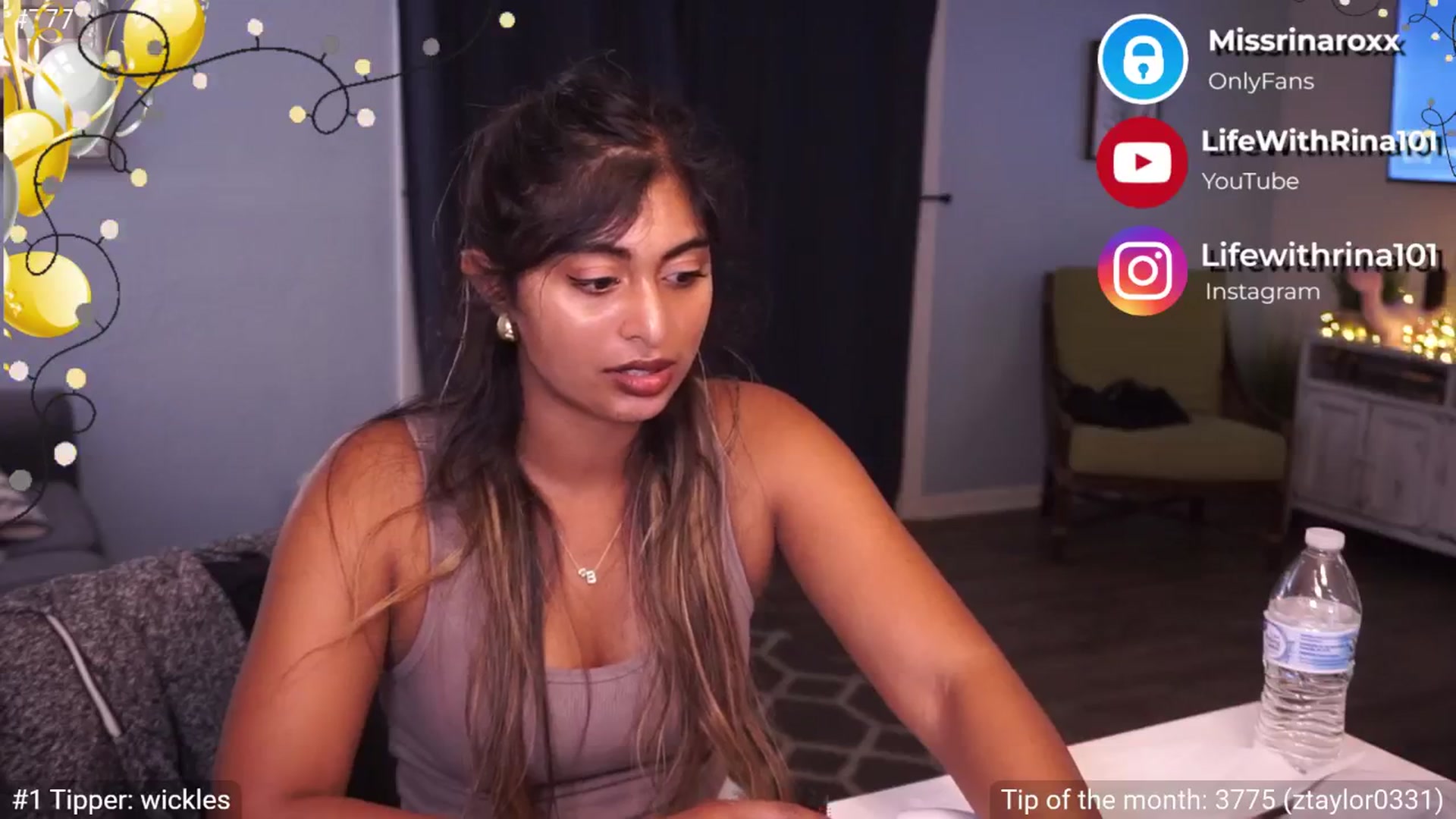 Gallery image thumbnail from Missrinaroxx's myfreecams stream on, 01/06/2025, 24:37 image 11 of 20