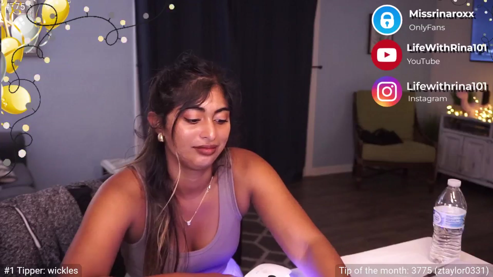 Gallery image thumbnail from Missrinaroxx's myfreecams stream on, 01/06/2025, 24:37 image 18 of 20