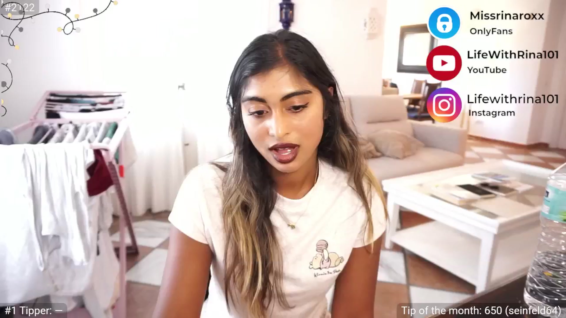 Gallery image thumbnail from Missrinaroxx's myfreecams stream on, 04/17/2025, 17:38 image 3 of 20
