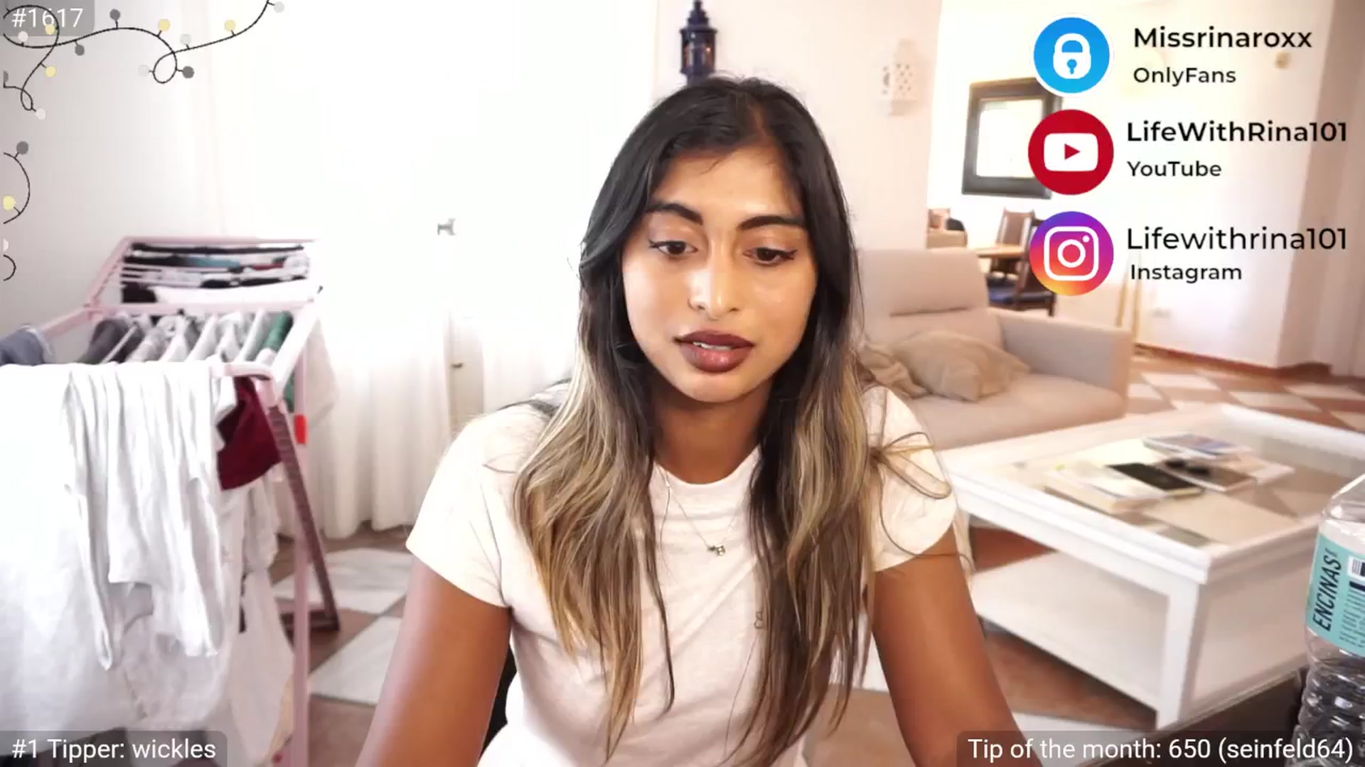 Gallery image thumbnail from Missrinaroxx's myfreecams stream on, 04/17/2025, 17:38 image 20 of 20