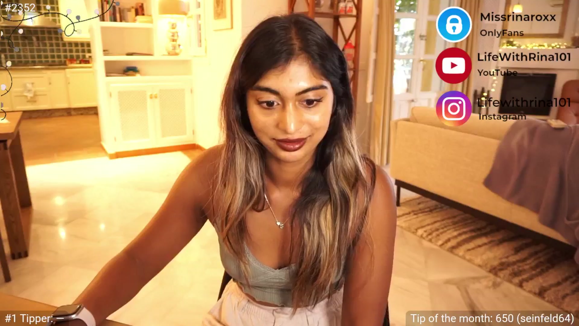 Gallery image thumbnail from Missrinaroxx's myfreecams stream on, 04/29/2025, 18:52 image 7 of 20