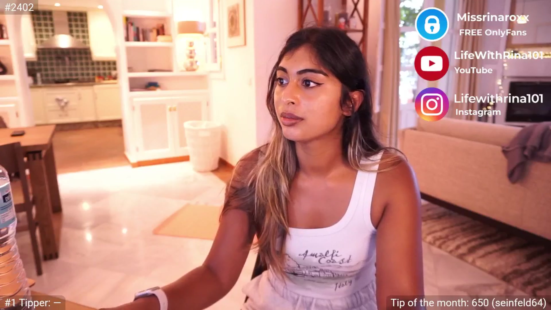 Gallery image thumbnail from Missrinaroxx's myfreecams stream on, 04/30/2025, 12:36 image 17 of 20