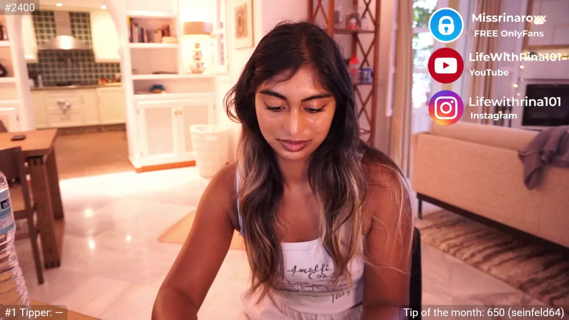 Gallery image thumbnail from Missrinaroxx's myfreecams stream on, 04/30/2025, 12:36 image 10 of 20