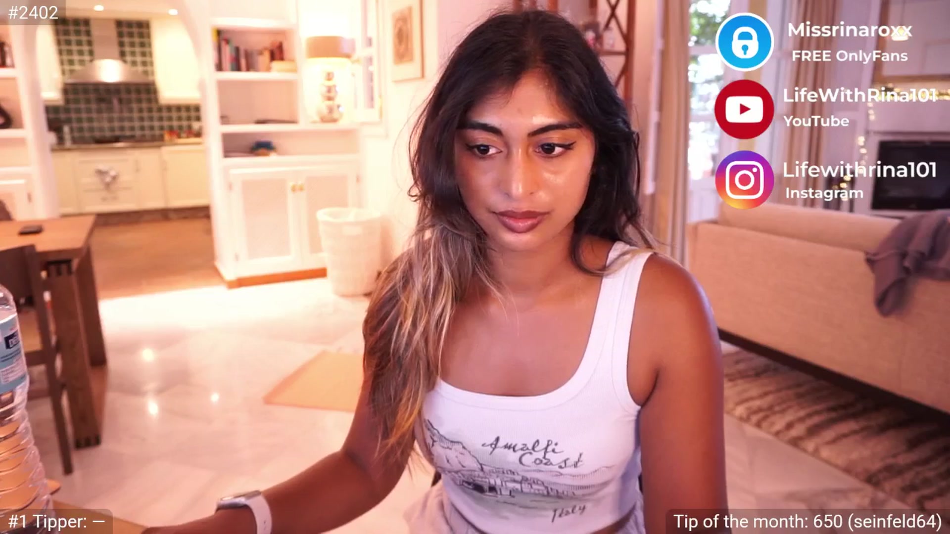 Gallery image thumbnail from Missrinaroxx's myfreecams stream on, 04/30/2025, 12:36 image 15 of 20