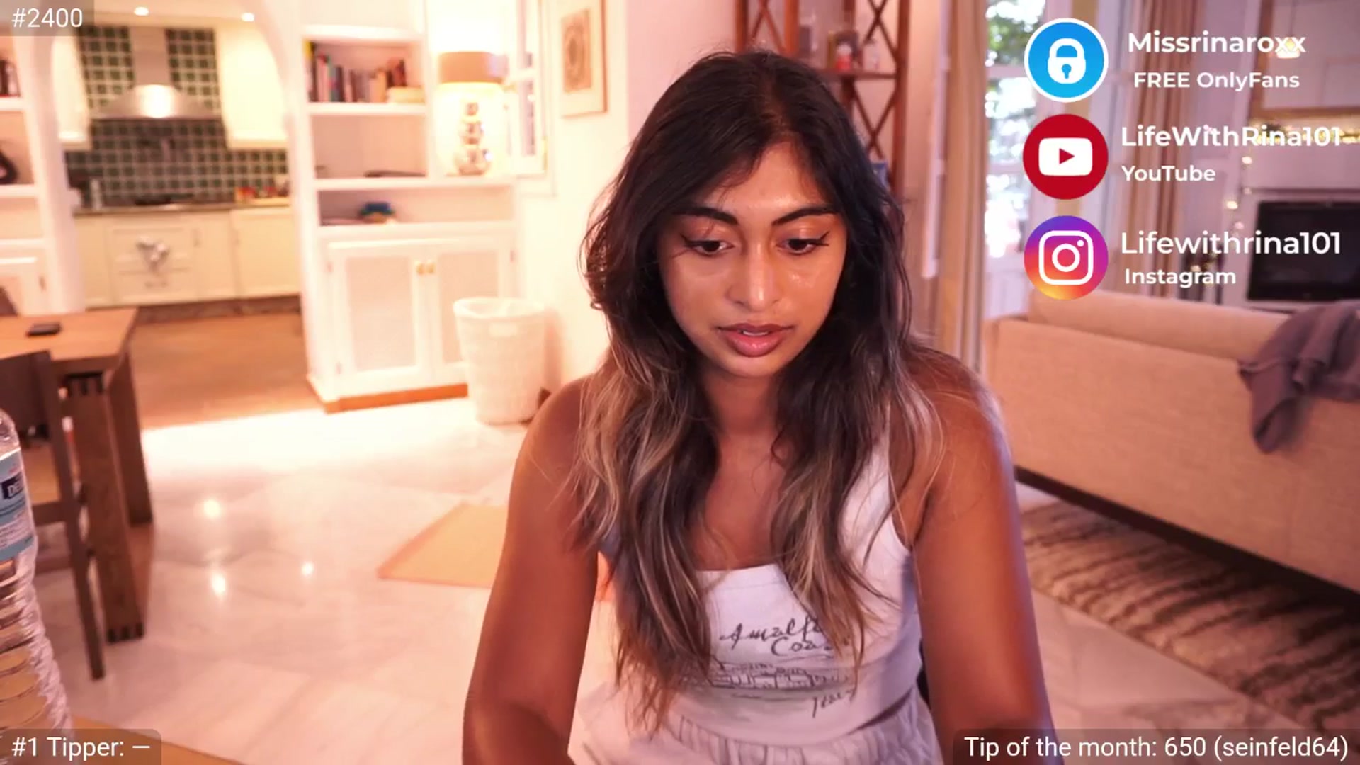 Gallery image thumbnail from Missrinaroxx's myfreecams stream on, 04/30/2025, 12:36 image 11 of 20