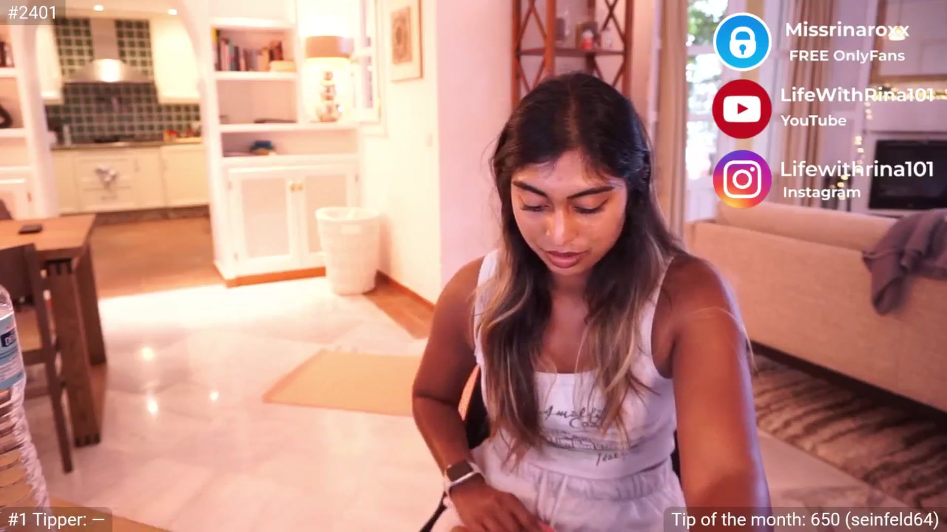 Gallery image thumbnail from Missrinaroxx's myfreecams stream on, 04/30/2025, 12:36 image 12 of 20