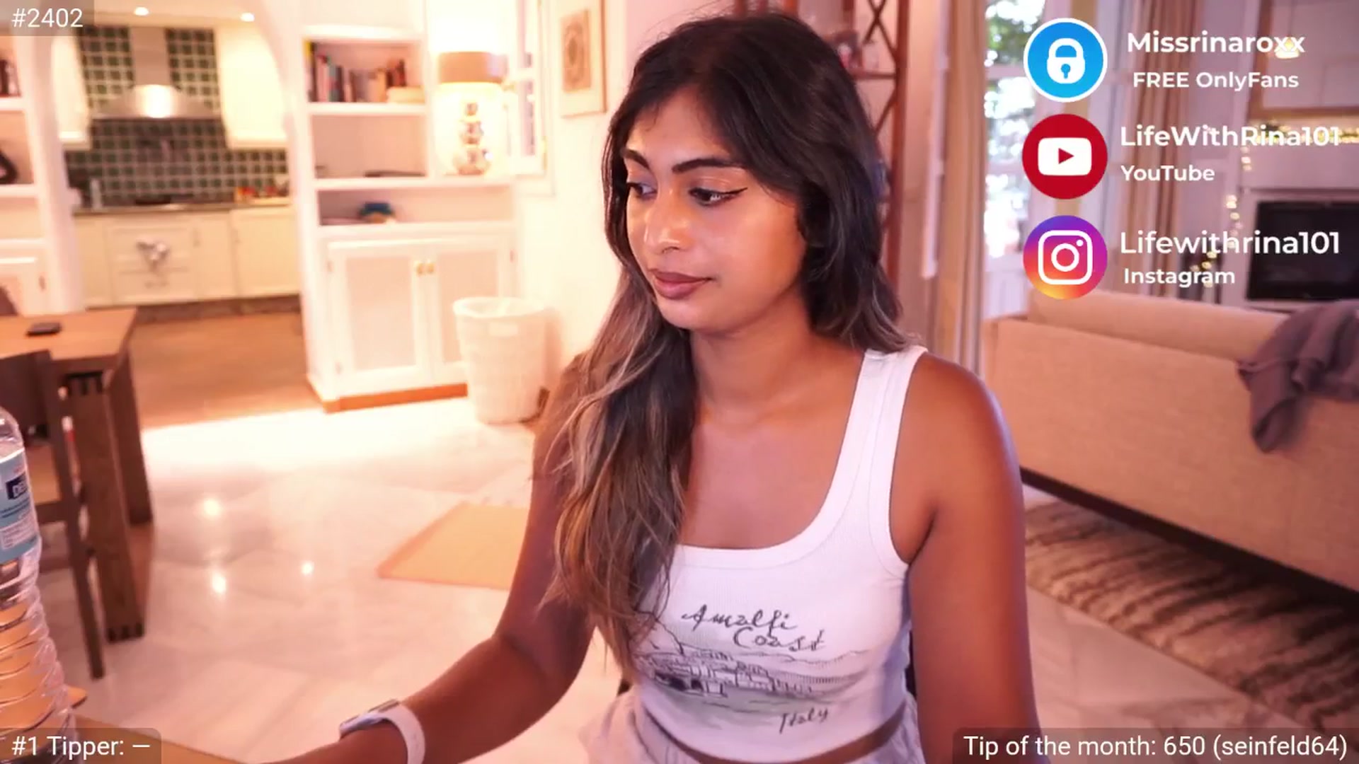 Gallery image thumbnail from Missrinaroxx's myfreecams stream on, 04/30/2025, 12:36 image 18 of 20