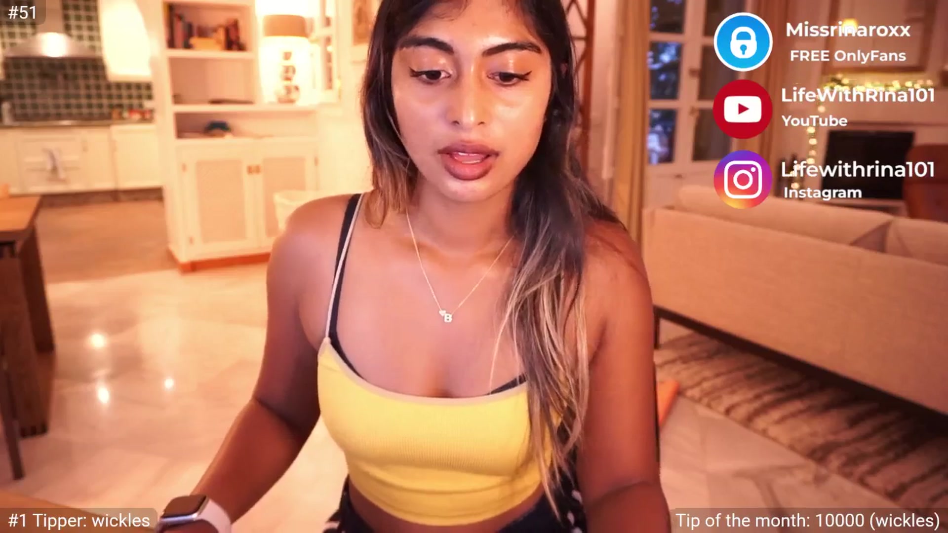 Gallery image thumbnail from Missrinaroxx's myfreecams stream on, 05/01/2025, 20:44 image 9 of 20