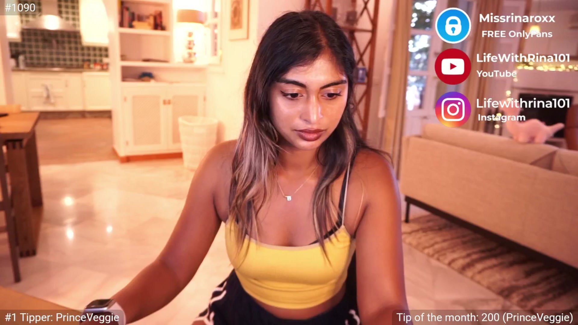 Gallery image thumbnail from Missrinaroxx's myfreecams stream on, 05/01/2025, 20:44 image 6 of 20