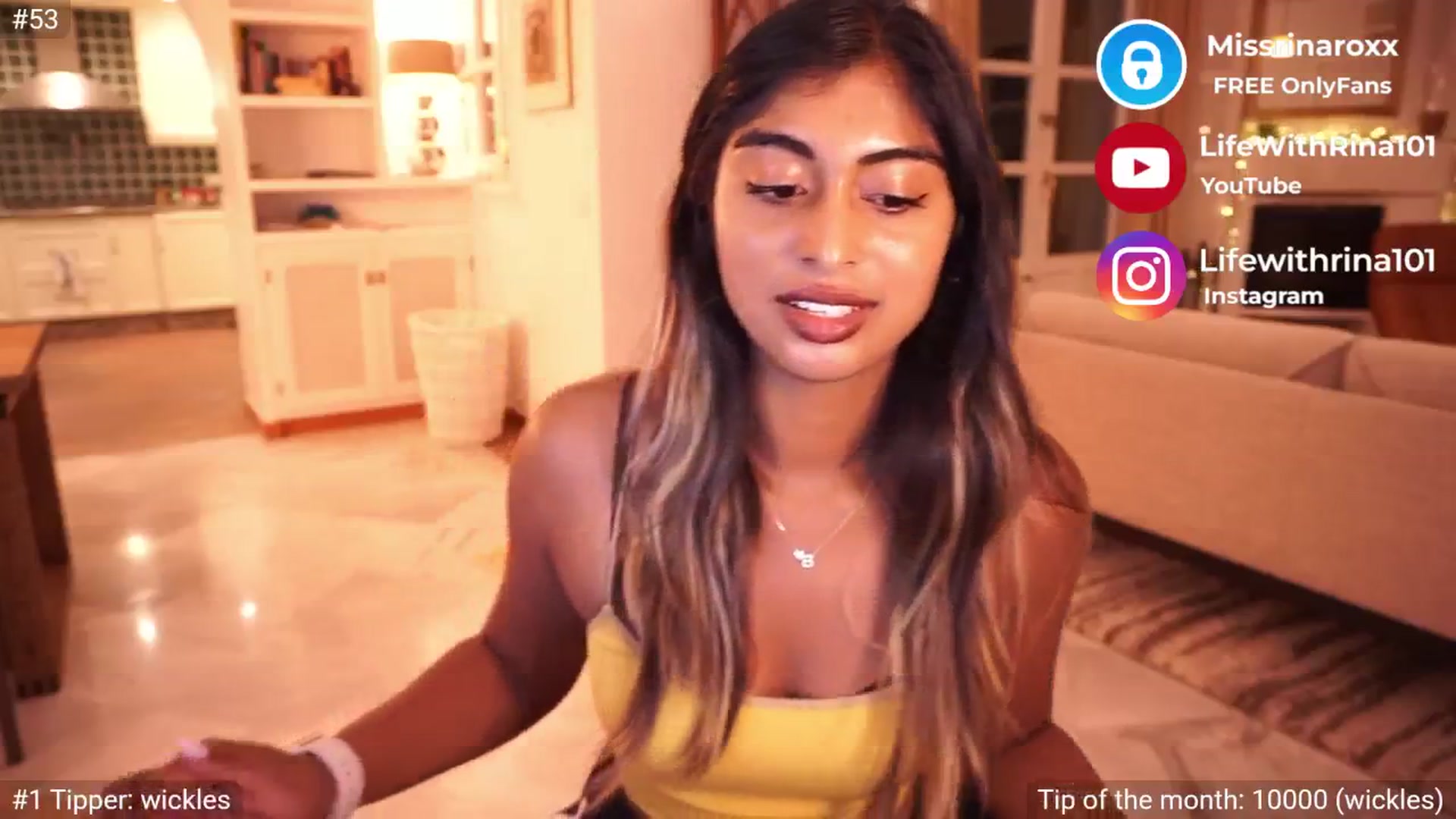 Gallery image thumbnail from Missrinaroxx's myfreecams stream on, 05/01/2025, 20:44 image 12 of 20