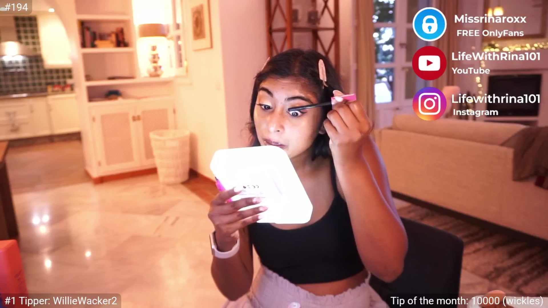 Gallery image thumbnail from Missrinaroxx's myfreecams stream on, 05/02/2025, 20:45 image 7 of 20