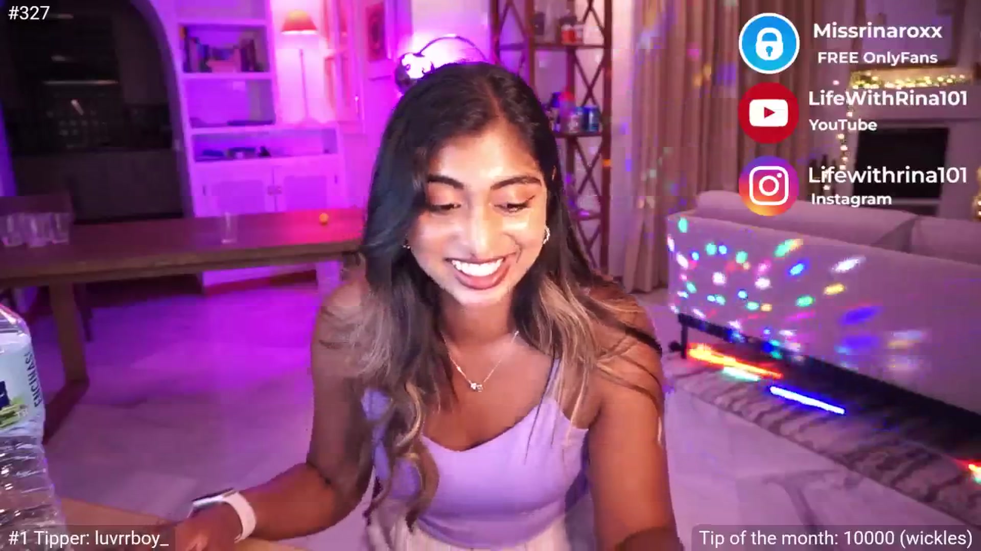 Gallery image thumbnail from Missrinaroxx's myfreecams stream on, 05/05/2025, 21:05 image 20 of 20