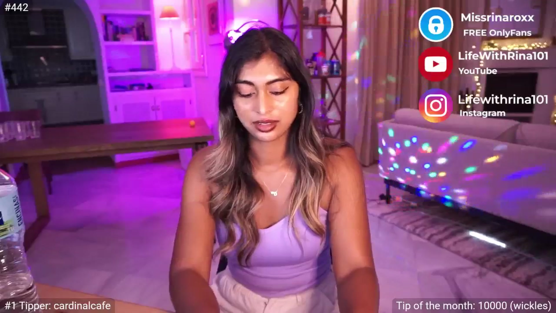 Gallery image thumbnail from Missrinaroxx's myfreecams stream on, 05/05/2025, 21:05 image 6 of 20