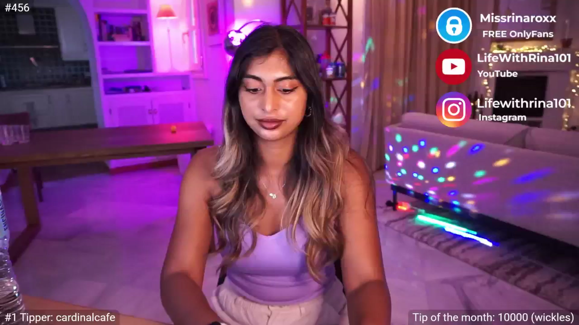 Gallery image thumbnail from Missrinaroxx's myfreecams stream on, 05/05/2025, 21:05 image 2 of 20