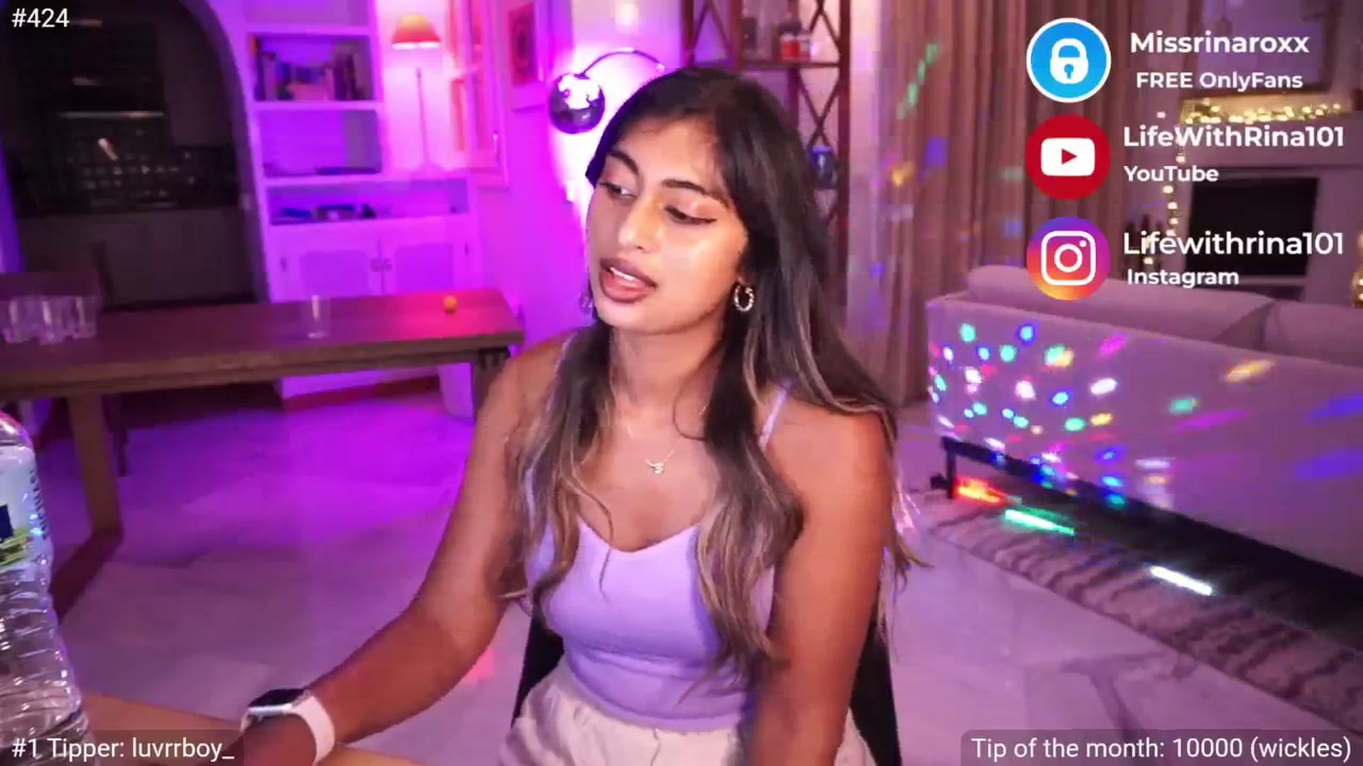 Gallery image thumbnail from Missrinaroxx's myfreecams stream on, 05/05/2025, 21:05 image 15 of 20