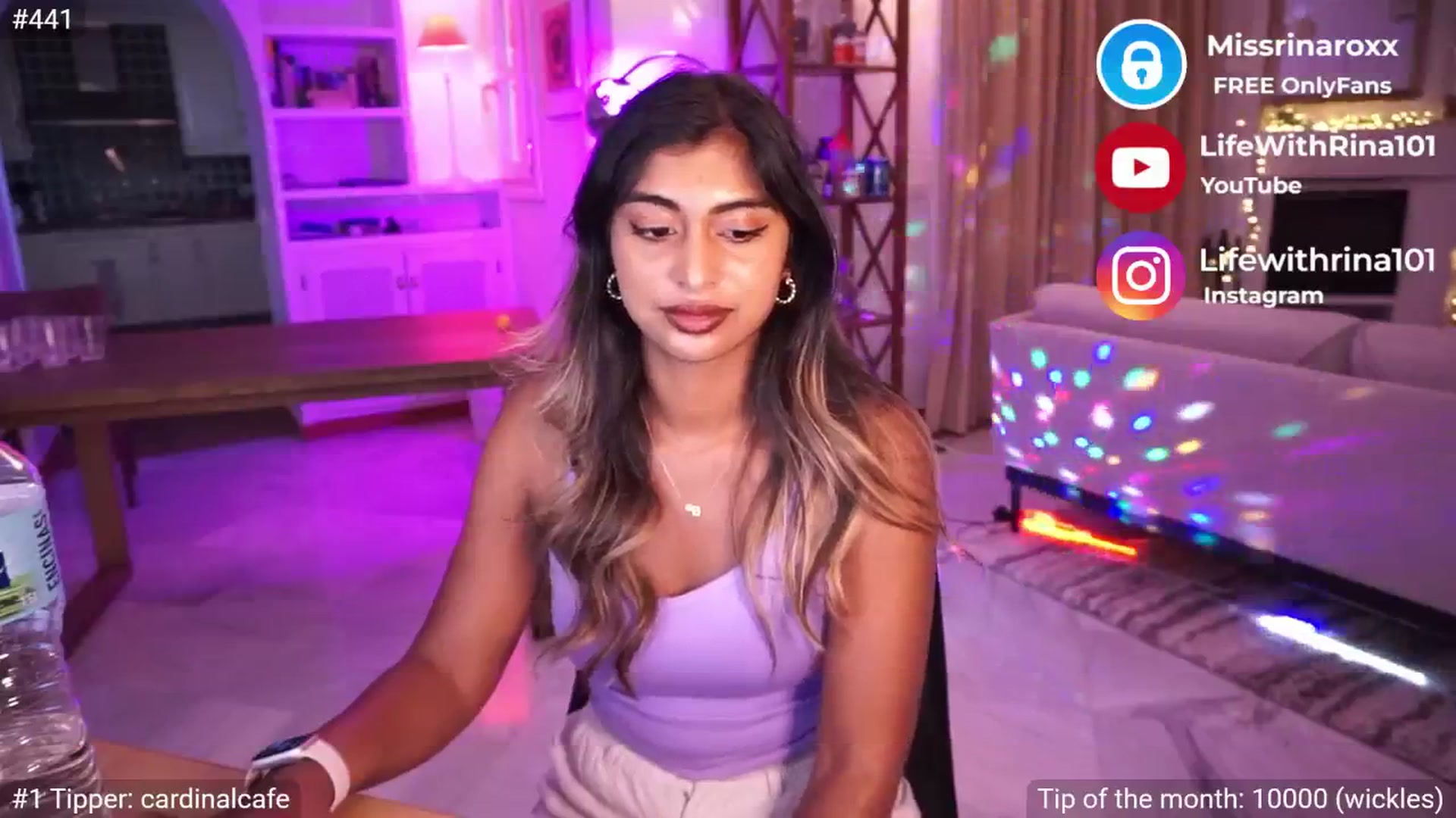 Gallery image thumbnail from Missrinaroxx's myfreecams stream on, 05/05/2025, 21:05 image 5 of 20