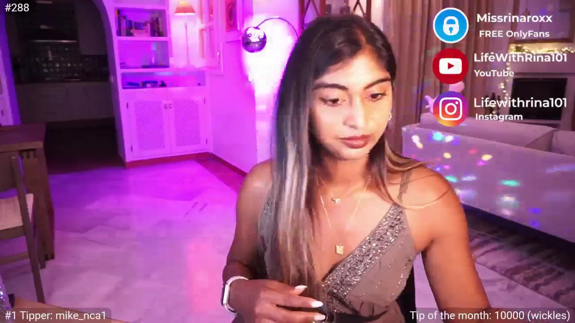 Gallery image thumbnail from Missrinaroxx's myfreecams stream on, 05/09/2025, 21:23 image 9 of 20