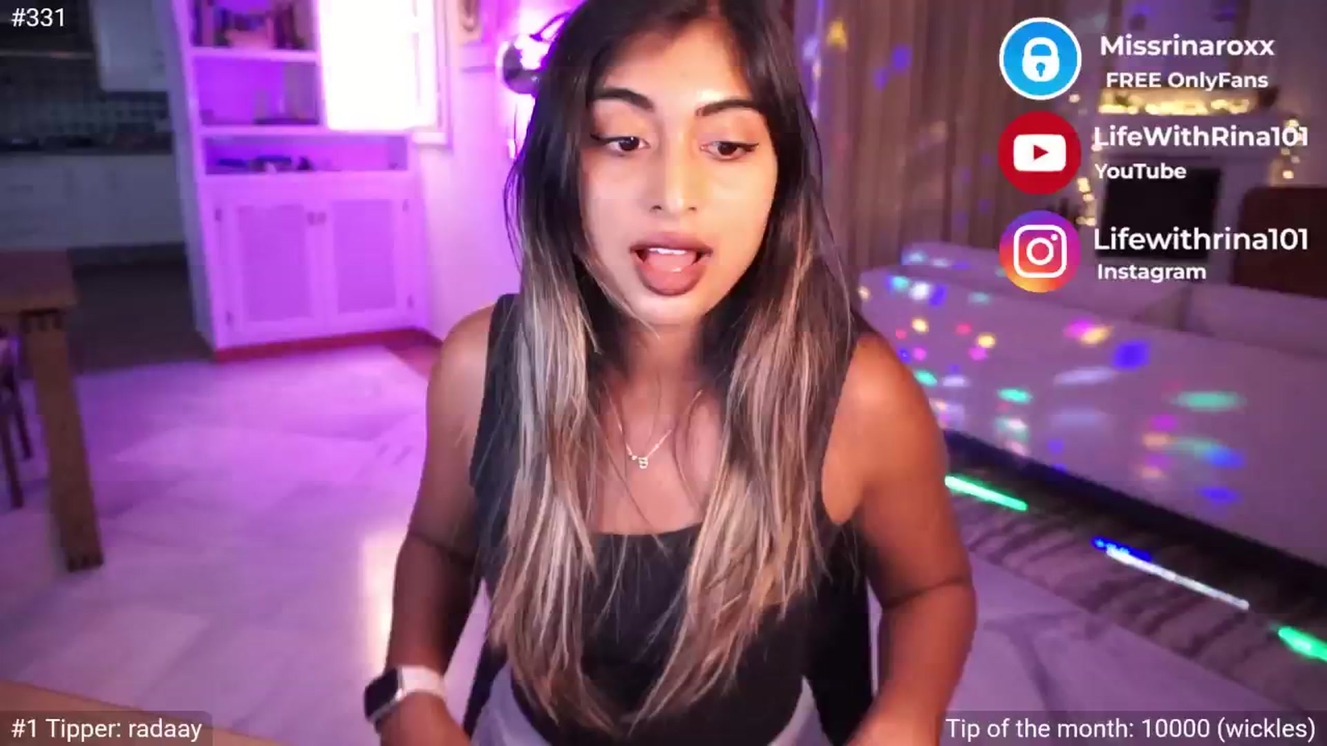 Gallery image thumbnail from Missrinaroxx's myfreecams stream on, 05/11/2025, 19:35 image 3 of 20